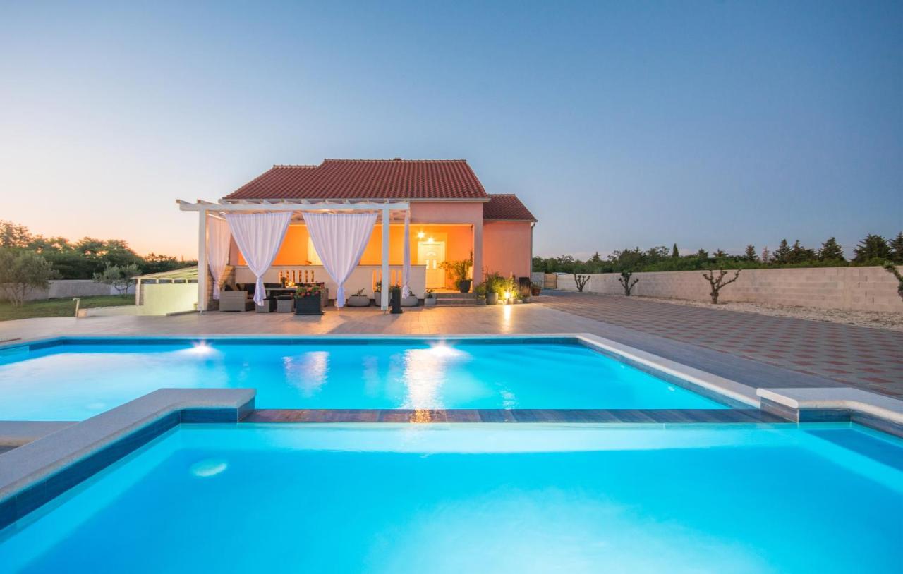 Villa Maris Zadarvillas Tinj Exteriér fotografie